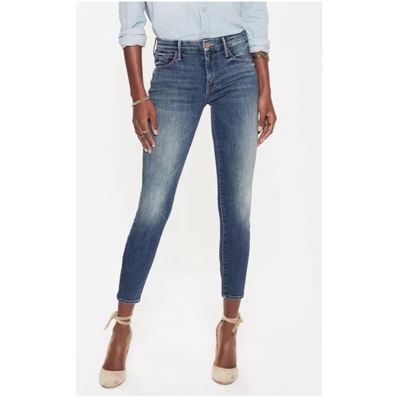 Mother The Looker Crop Independent Studies Women's Jeans Size 30 X 26 - Picture 1 of 16